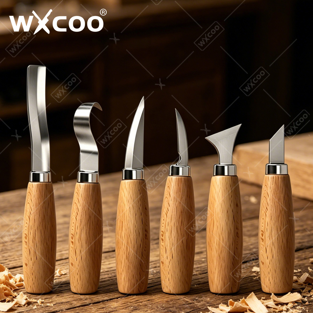 Woodworking Knife - WXCOO Ergonomic Wood Carving Hook Chisel