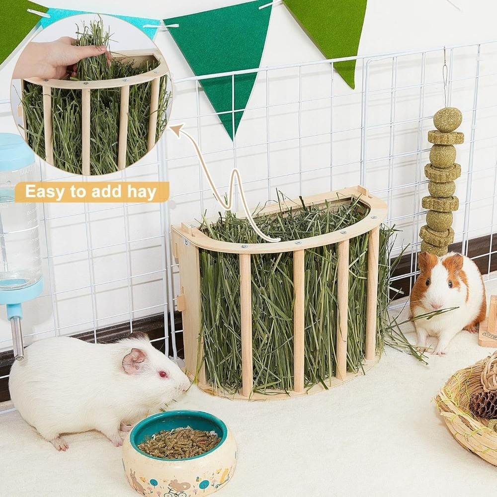 Practical Wooden Bunny Hay Fee - огляд і ціна Woodworking Rabbet