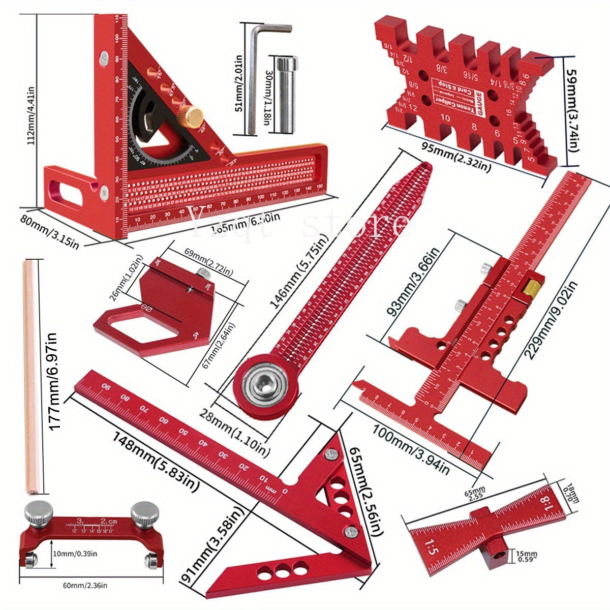 Woodworking Measuring Tool Kit - огляд і ціна Woodworking Plan