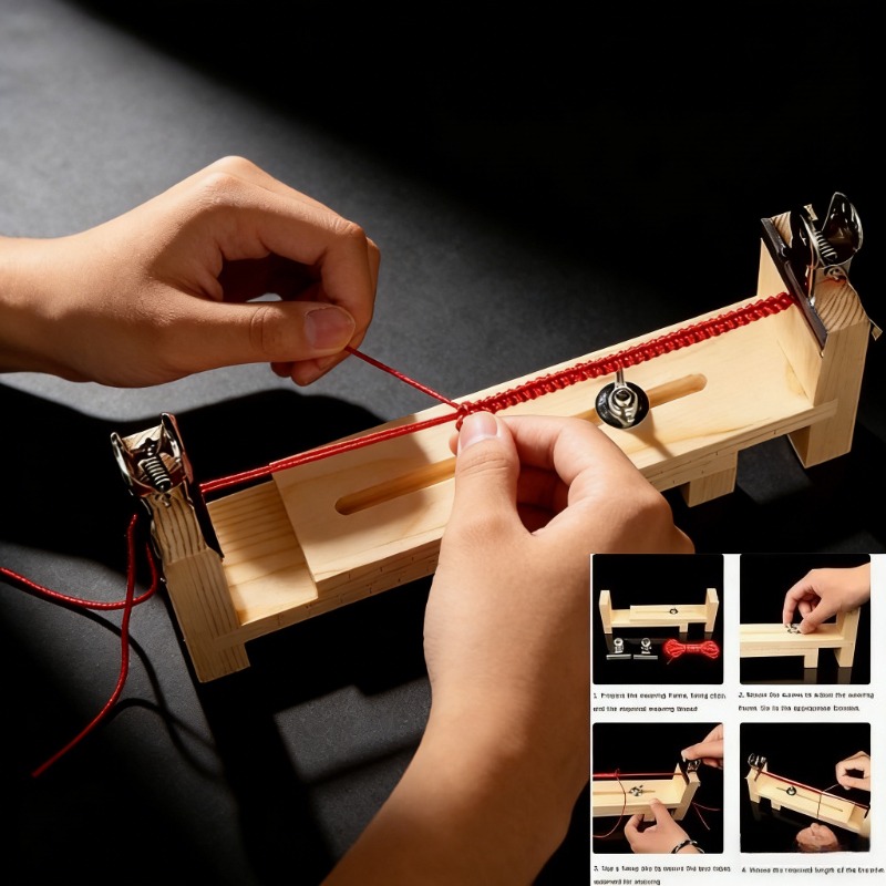 Solid Wood Bracelet Weaving Fi - огляд і ціна Woodworking Plan
