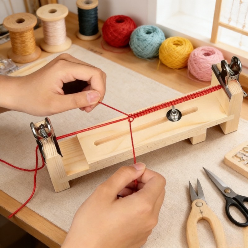 Solid Wood Bracelet Weaving Fi - огляд і ціна Woodworking Plan