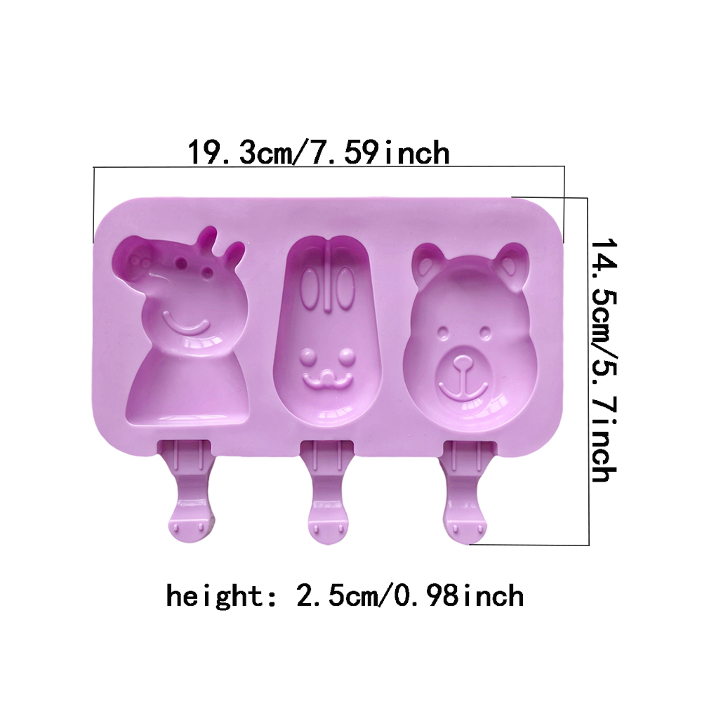 3-cavity pig rabbit bear shape - огляд і ціна Woodworking Rabbet