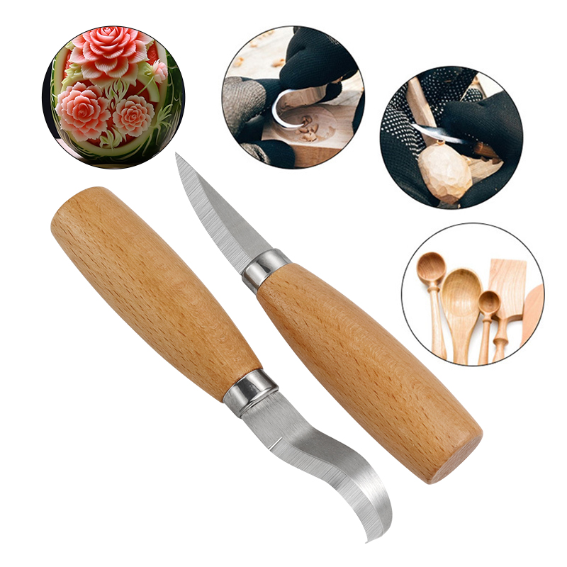 Stainless Iron Carving Knife B - огляд і ціна Woodworking Knife