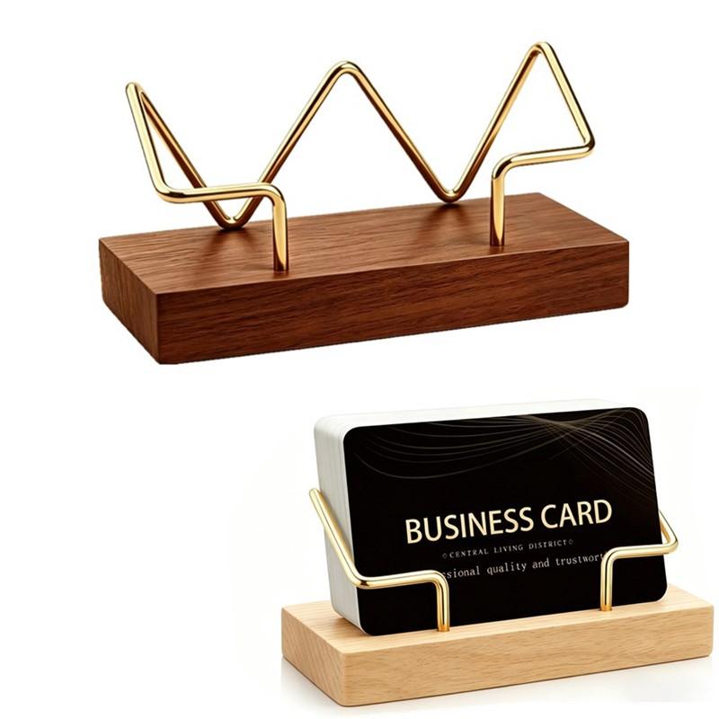 【A8】Wooden Business Card Holde - огляд і ціна Woodworking Show