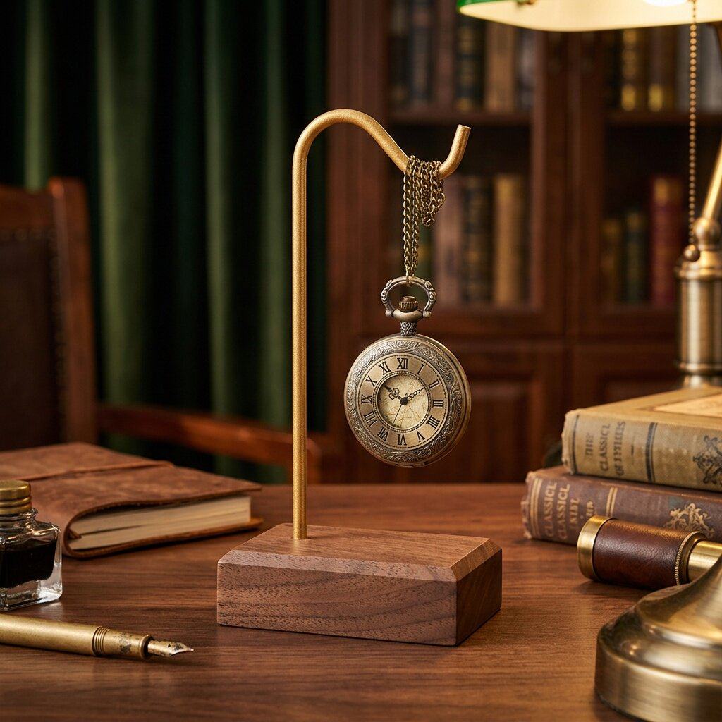 Pocket Watch Hanging Display R - огляд і ціна Woodworking Show