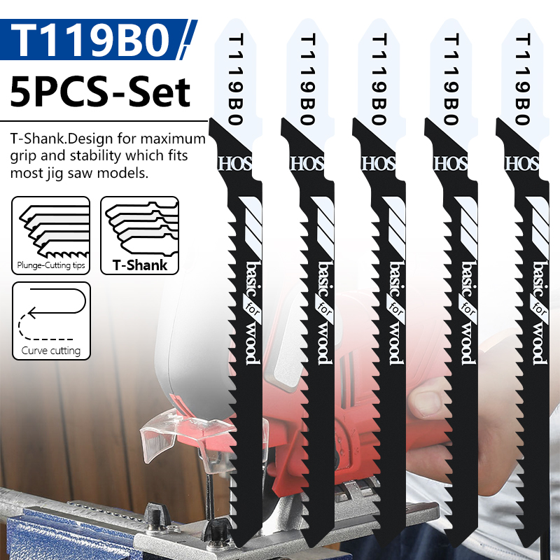 XCAN 1/5/10pcs T119BO Jigsaw B - огляд і ціна Woodworking Plan