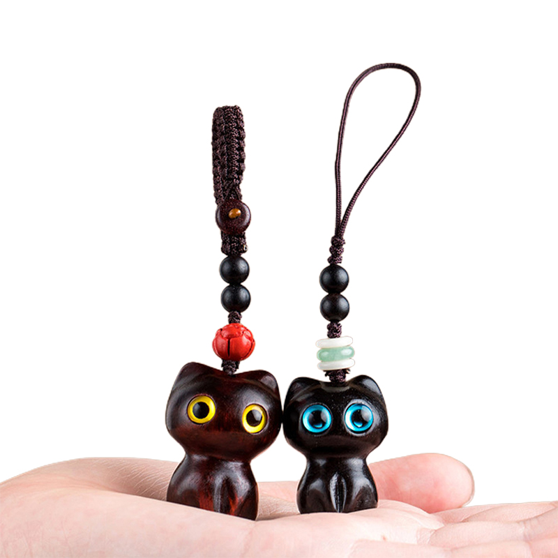 1PCS Sandalwood Wooden Cat Key - огляд і ціна Woodworking Rabbet