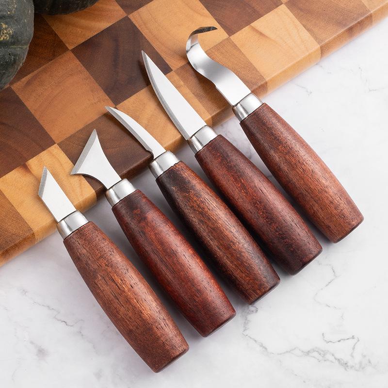 New 5pcs Tools For Wood Carvin - огляд і ціна Woodworking Knife